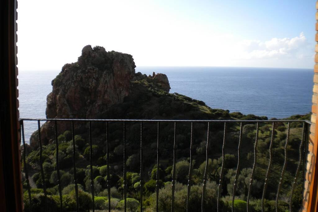 Villa Sul Mare Panorama Unico Nebida Bagian luar foto